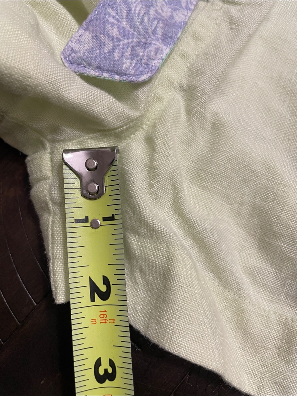 Roller Rabbit 100% Linen Green Utility Romper Size XS Long Sleeve Belted - Picture 6 of 10